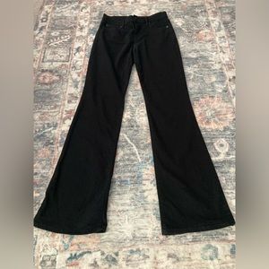 GAP Black 1969 Perfect Boot Flare Jeans cotton blend Size~27. NWOT